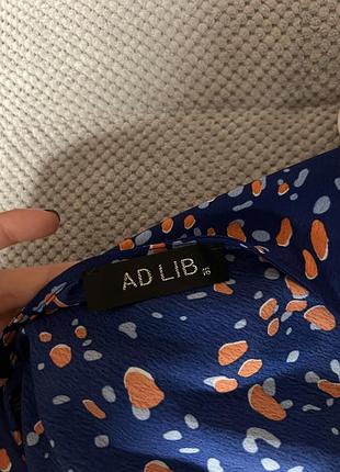 Сукня ad lib синя л поліестер 6