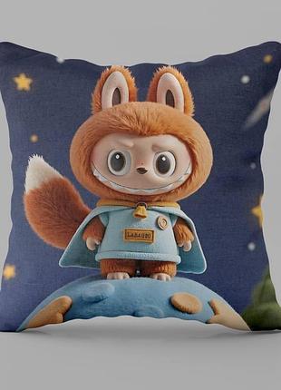 Подушка 3d лабубу №2 31279 35х35 см