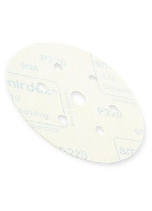 Круг шлифовальный абразивный smirdex 510 6 отв. d-150 p220