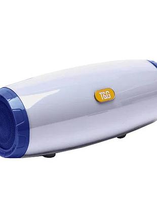 Бездротова bluetooth колонка stereo bt tg-165 10 w синя
