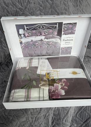 Євро комплект постільної білизни laura velvetluxury
