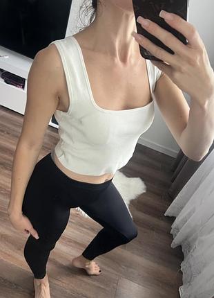 Стильний класичний базовий топ h&m 4