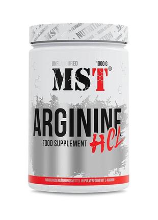 Аргінін mst nutrition arginine hcl, 1 кг