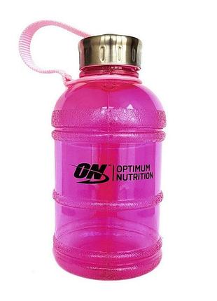 Бутылка optimum nutrition water bottle 1 л, pink