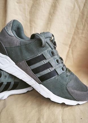 Мужские кожаные оригинальные кроссовки бренда adidas eqt support.размер42
