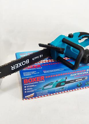 Пила ланцюгова мережева 2200вт 40см boxer bx-3306 електропилка hl-59