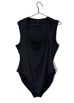 Черный женский боди блуза river island