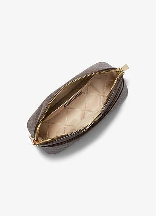 Коричнева сумка шкіряна michael kors 2