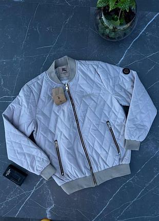Весенняя куртка - бомбер burberry 3