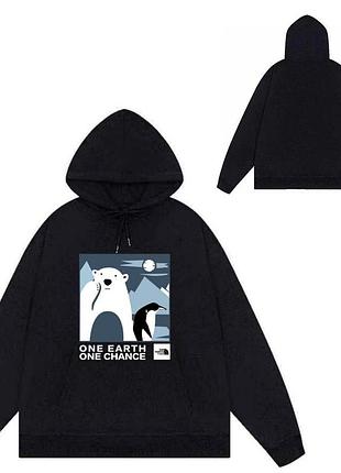 Мужской худи на флисе the north face xl