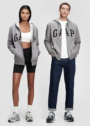 Толстовка/спортивна кофта/худі/олімпійка gap на флісі. оригінал!