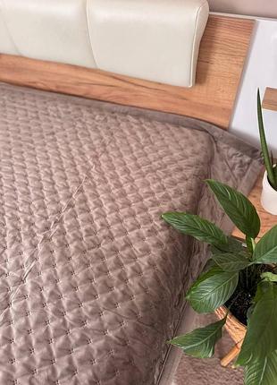 Велюровый плед colorful home гладкий и блестящий