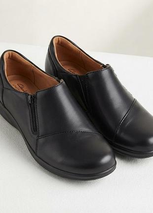 ​🤎 невероятно удобные брендовые кожаные туфли clarks unstructured (оригинал!) 🤎