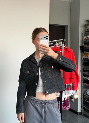 Prl polo ralph lauren black label джинсова куртка бомбер харингтон ветровка джинс деним