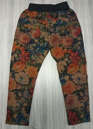 Штани для дівчинки flowers 2894, розмір 122 2