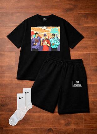 Комплект шорти+футболка weekend offender