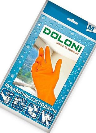 Перчатки латексные doloni "m"