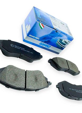 Колодки тормозные lanos, nubira, nexia, lacetti передние (5sp729) (d-14 мм) samko