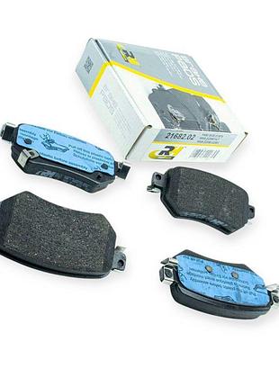 Колодки тормозные mazda 6 2.0, 2.5 (2012-) задние (система akebono) roadhouse