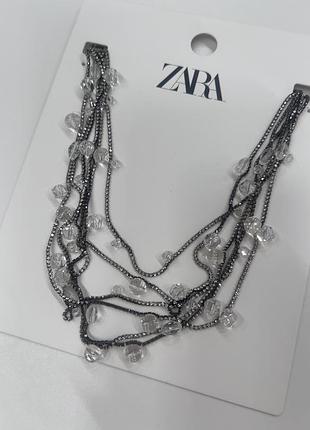 Колье zara, новое