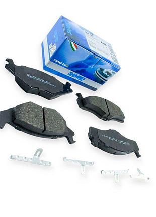 Колодки тормозные volkswagen golf ii (1983-1991), passat (1980-1986), polo (1981-1994) передние (5sp225) samko