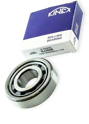 Подшипник 42305 кпп 08 вторичного вала передний (металл) kinex