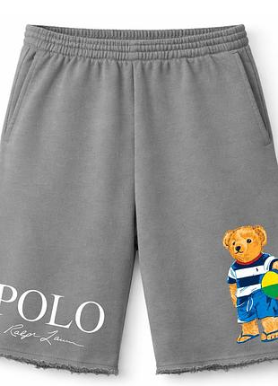 Мужские оверсайз шорты ralph lauren polo bear