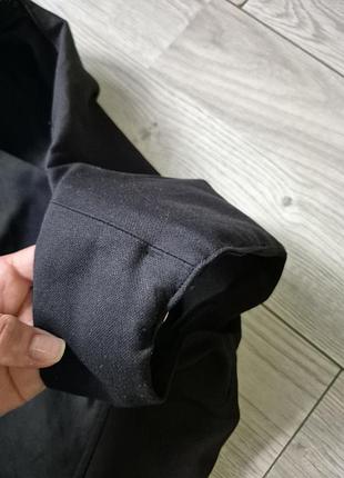 Классическое черное мини платье zara 7