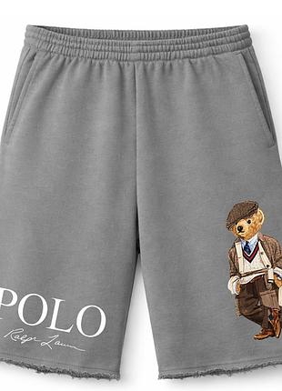 Мужские оверсайз шорты ralph lauren polo bear xl