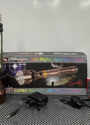 Фонарь ручной kama star 9235 1000 lm