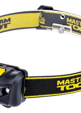 Ліхтар налобний mastertool 2led x 1 вт x 4 режиму (94-0812)