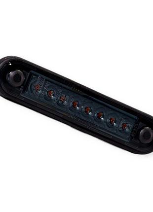 Фонарь маркерный овальный красный 120х28мм ft-073 c led long dark fristom