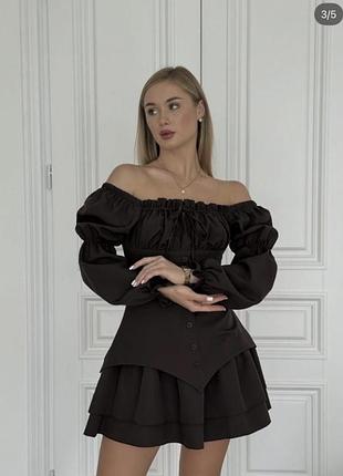 Сукня коричнева 2
