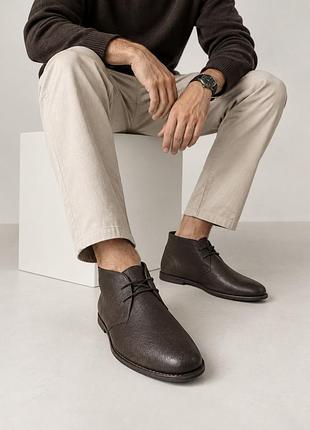 Нові чоловічі шкіряні черевики чукка ben sherman (розмір 44)