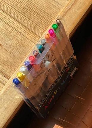 Маркеры акриловые acrylic marker на 48шт and 1188-12