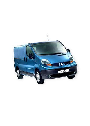 Накладки/вії на фари renault trafiс ii, opel vivaro i фургон 2001-2014 av-tuning