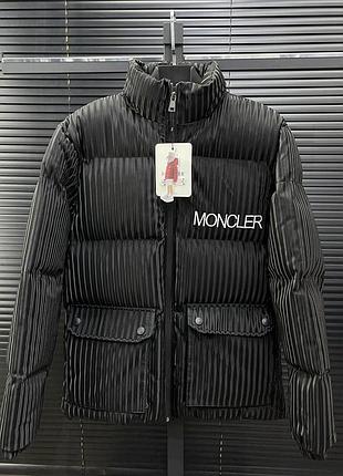 Куртка зимняя moncler черная
