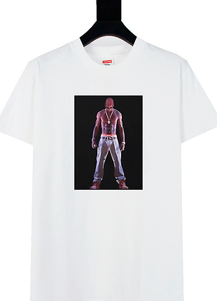 Мужская оверсайз футболка supreme