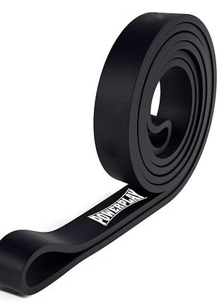 Еспандер-петля (гумка для фітнесу і кроссфіту) powerplay 4117 power band чорна (5-14kg), для залу, для гімнастики, для координації