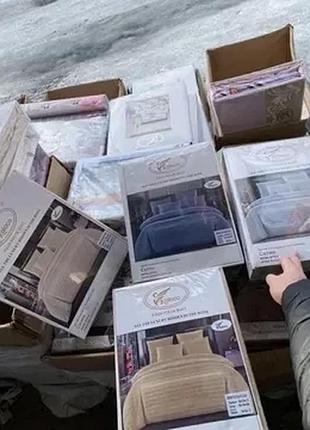 Комплект постільної білизни двоспальний'''koloco'' — різні кольори