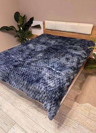 Покривало "кролик" 200×230 затишне декоративне покривало для спальні