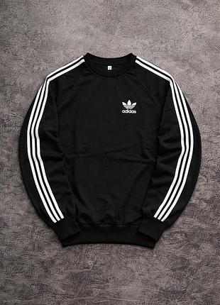 Свитшот черный adidas xl