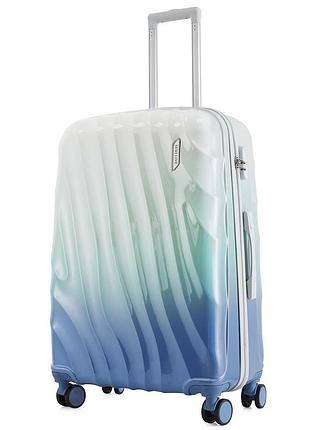 Чемодан semi line 29" (l) синий/темно-синий gradient (t5648-3), для самолета, поезда и автобуса, для организованной упаковки вещей