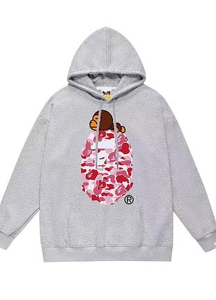 Мужской худи на флисе bape