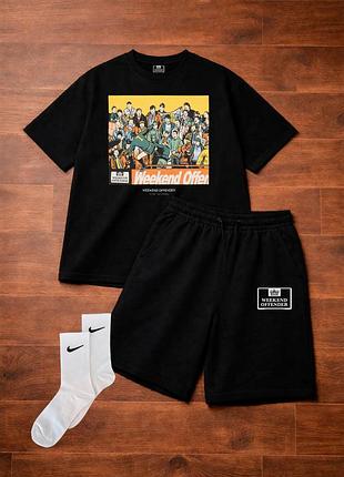 Комплект шорти+футболка weekend offender