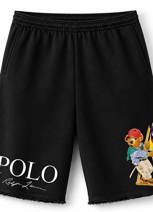 Мужские оверсайз шорты ralph lauren polo bear