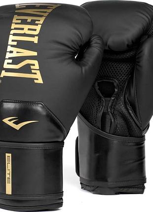 Боксерские перчатки everlast elite 2 boxing gloves лучшая цена с быстрой доставкой по украине