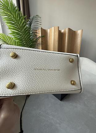 Сумка coach cargo tote bag 20 white 5