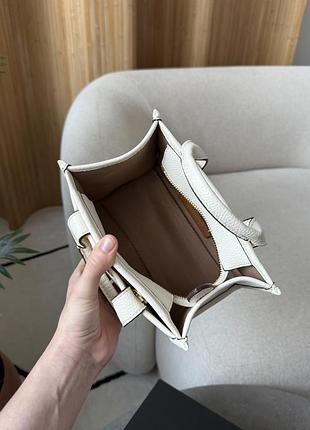Сумка coach cargo tote bag 20 white 6