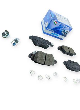Колодки тормозные opel astra f, g, zafira a, b задние (5sp699) (система bosch) samko